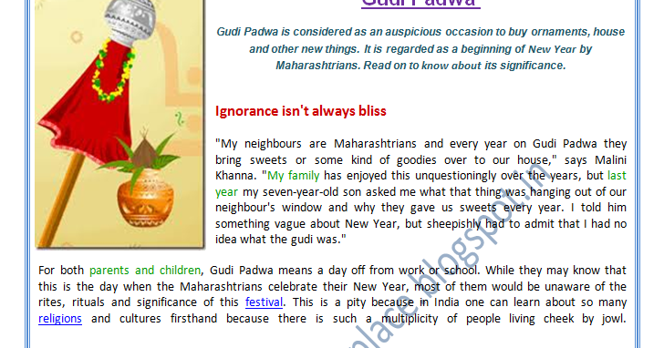 essay on gudi padwa festival essay on gudi padwa festival